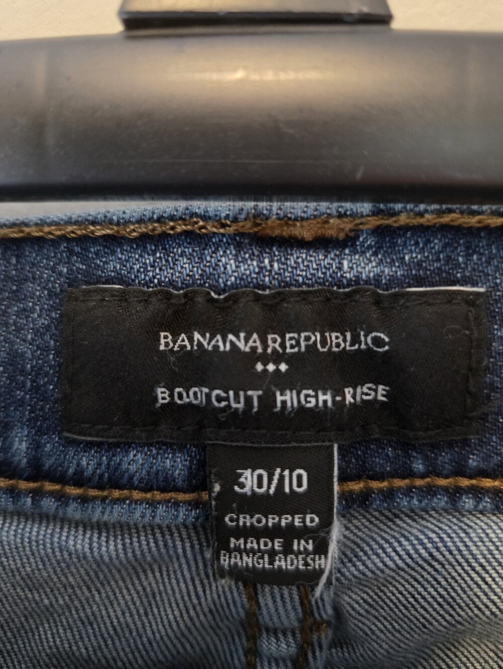 Banana Republic Women's Bootcut High-Rise Jeans - Blue